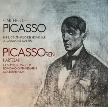 Carteles de Picasso en el centenario del homenaje a Gustavo de Maeztu